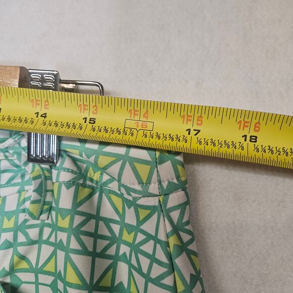 NiVo White and Green Patterned Golf Skort - Picture 6 of 8